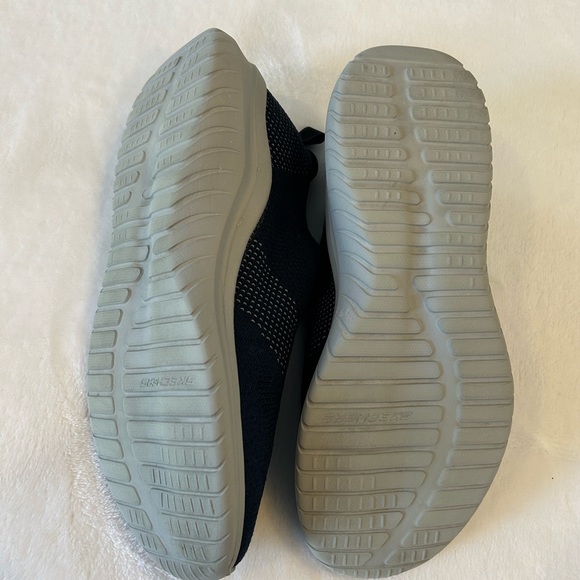 Men's Skechers Ultra Flex Navy Blue memory foam sneakers Size 10 1/2 - Picture 6 of 8